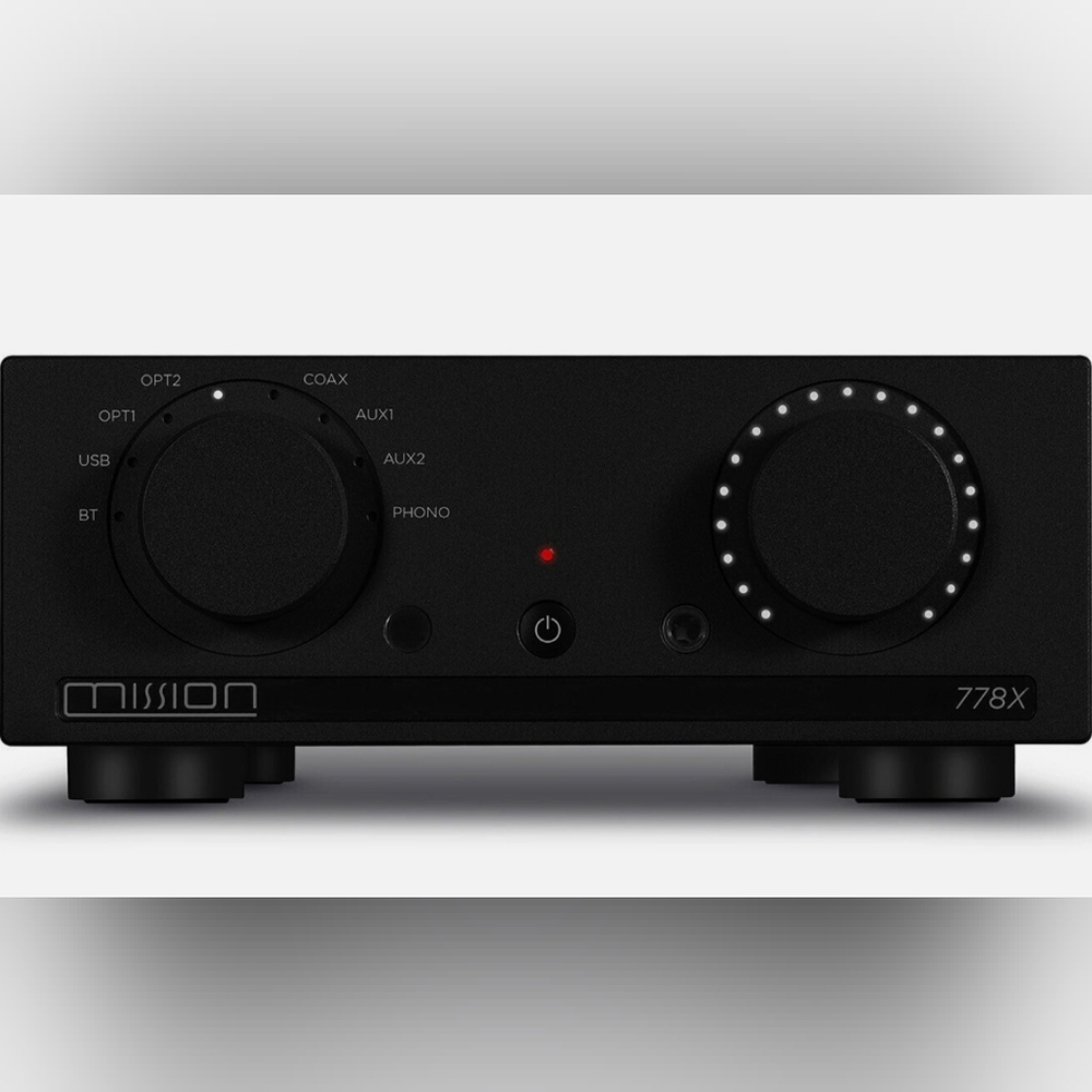 Mission 778X Integrated Amplifier Black BNIB